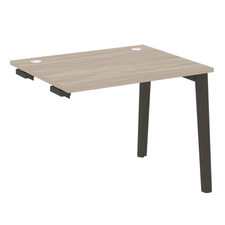 Стол-приставка к опорным элементам на деревянных опорах Onix Wood OW.SPR-1.8 980x800x750 (Дуб Аттик/Дуб Темный)