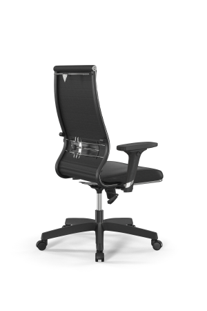 Кресло для руководителя Метта Sit 10 B2-161D - Extra /Km02/Wm12/D02P(M09.B02.G15.W01) (Черный)