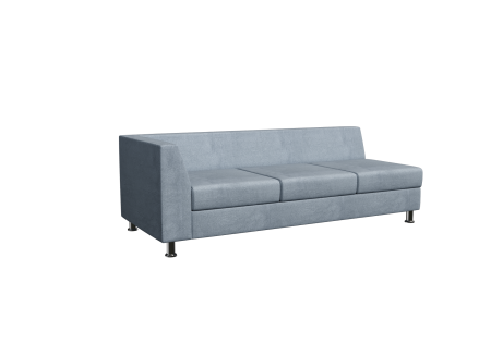 Секция с подлокотником трехместная правая PR.SP-3 (R) (Enzo 994)