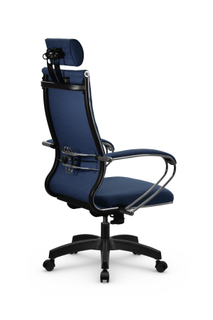 Кресло для руководителя Метта МЕТТА B 2m 34PF/подл.127/осн.001 (Синий)