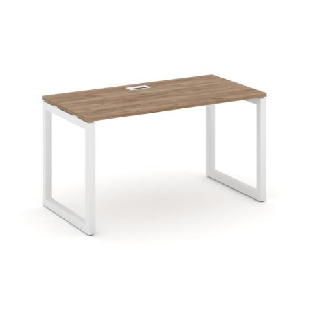 Стол письменный SN-5O.SP-001 (980х600х750) (Дуб Табак/Металл Белый)