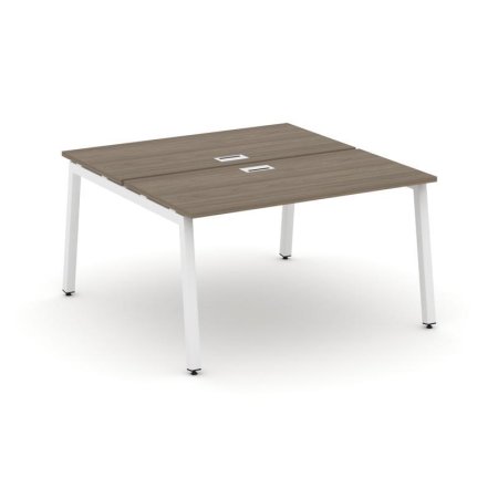 Рабочая станция 2-х сторонняя SN-5A.DRS-021 (980х1632х750) (Вяз Благородный/Металл Белый)