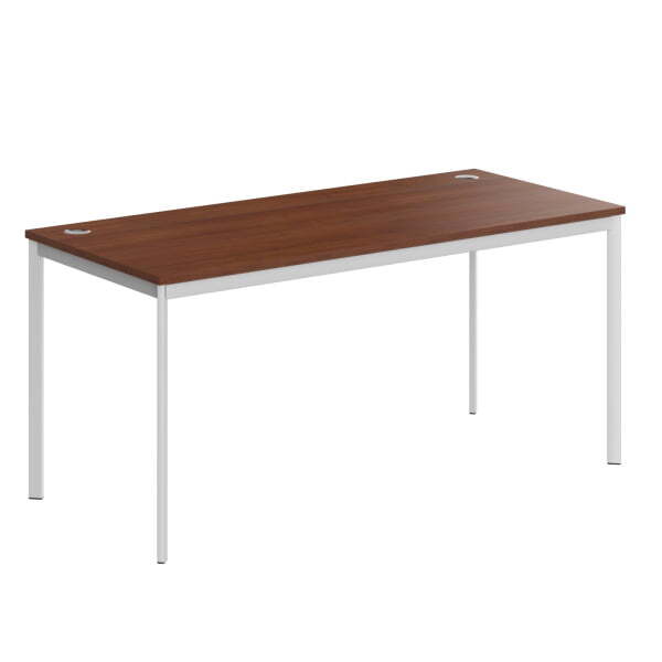 Стол прямой Имаго-С СП-4S 1600x720x755 (Орех французскийБелый)