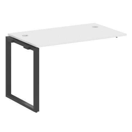 Проходной наборный элемент рабочей станции Metal System Style БО.ПРС-СП-1.2 1200x720x750 (Белый/Антрацит металл)