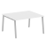 Стол для переговоров (1 столешница) на А-образном м/к Metal System Style БА.ПРГ-1.3 1400x1235x750 (Дуб наварра/Серый металл)
