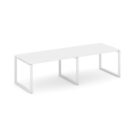 Стол переговорный SN-6O.SPRG-014.3 (3160х980х750) (Белый/Металл Белый)
