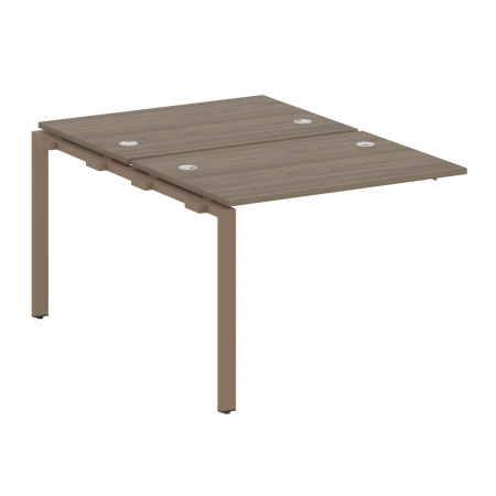 Проходной наборный элемент рабочей станции Metal System Style БП.ПРС-СП-2.1 1000x1475x750 (Вяз/Мокко металл)