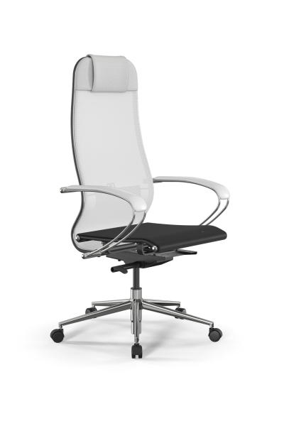 Кресло для руководителя Метта SynchroSit 10 B1-104K - T /Um00/Nb00/K1cL(M23.B23.G18.W02) (Белый)