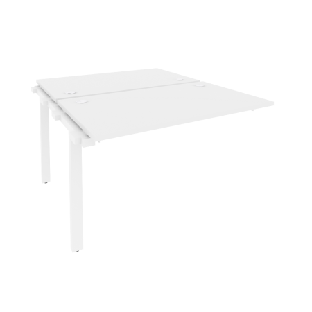 Наборный элемент рабочей станции на м/к Onix O.M-2.NRS-2.7 1180x1475x750 (Белый Бриллиант/Белый Металл)