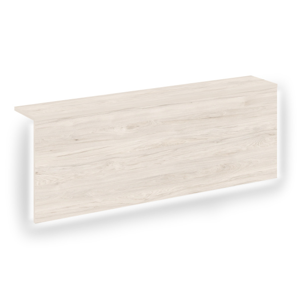 Накладка с подсветкой прямая высокая на 2 модуля О.R-F.MP.V-118 Onix О.R-NP.V-118.2.S 1900x327x674 (Денвер Светлый)