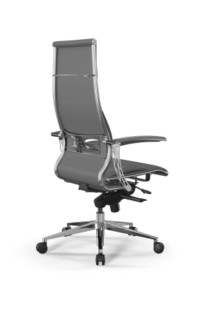 Кресло для руководителя Метта Samurai L1-10U - Infinity /Kc06/Nc06/U0mL-mL(M06.B31.G04.W03) (Серый)