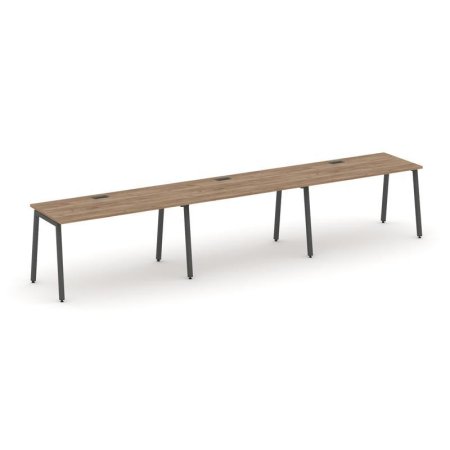 Рабочая станция 1 сторонняя SN-4A.ORS-042 (3540х700х750) (Дуб Табак/Металл Антрацит)