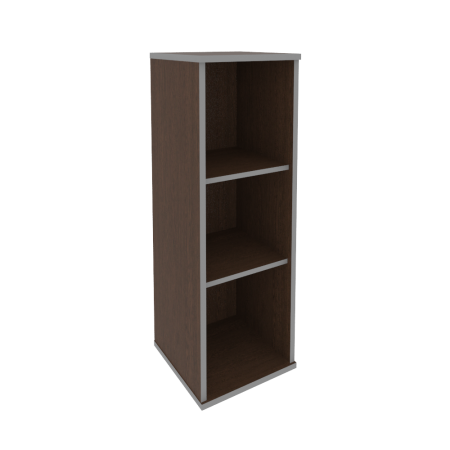 Стеллаж узкий средний Style Л.СУ-2 412x410x1215 (Венге Цаво)