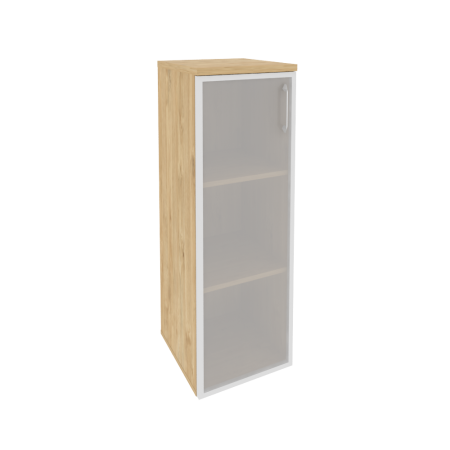 Шкаф средний узкий левый Onix O.SU-2.4RL 400x420x1207 (Тиквуд Светлый)