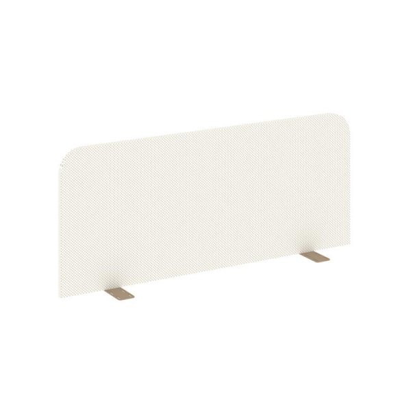 Экран продольный ES.TEKR.S-98 (980х18х410) (Белый/Металл Латте)