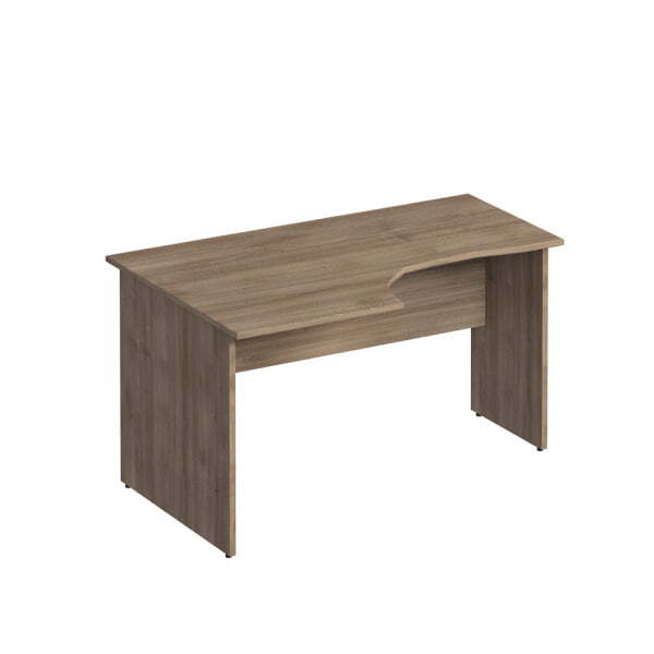 Стол эргономичный левый Комфорт К 132 1400x900x750 (Дуб шамони темный)