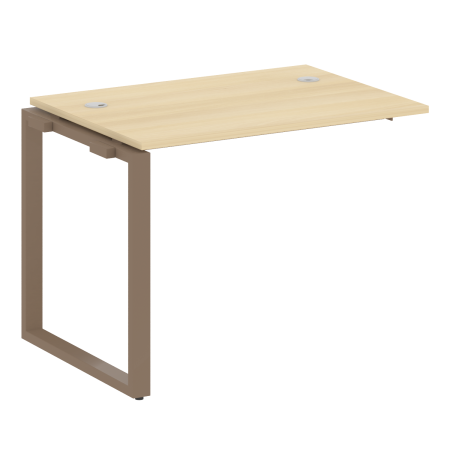 Проходной наборный элемент рабочей станции Metal System Style БО.ПРС-СП-1.1 1000x720x750 (Акация/Мокко металл)