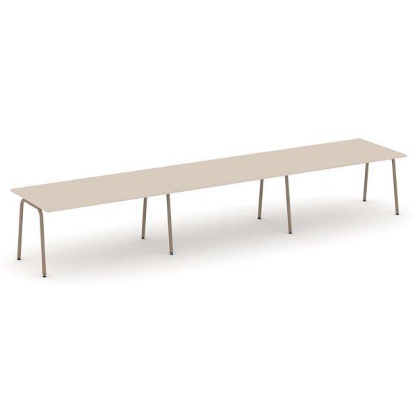 Стол переговорный ES.PRG-3.4-K (4740х980х750) (Капучино/Металл Латте)