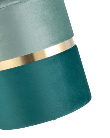 Пуф Кэрри с ящиком велюр бирюзовый (Пуф Кэрри бирюзовый)