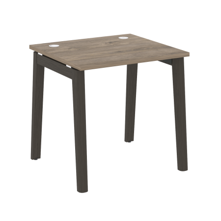 Стол рабочий на деревянных опорах Onix Wood OW.SP-0.7 780x720x750 (Тиквуд Темный/Дуб Темный)