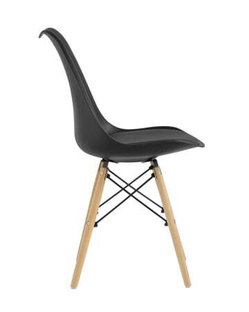 Стул Eames Soft черный (Стул Freames черный)