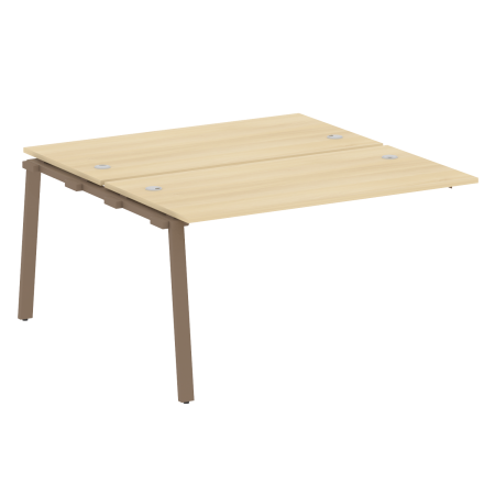 Проходной наборный элемент рабочей станции Metal System Style БА.ПРС-СП-2.3 1400x1475x750 (Акация/Мокко металл)