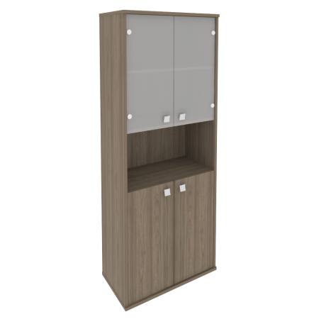 Шкаф высокий широкий Style Л.СТ-1.4 778x410x1980 (Вяз Благородный)