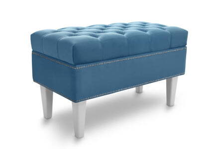 Банкетка Parige 700 (720x420x450) Голубой (Голубой)