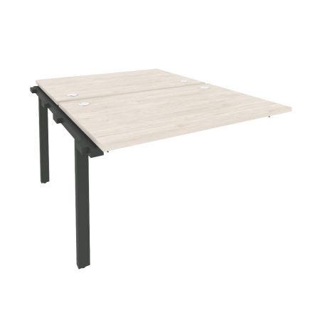 Наборный элемент рабочей станции на м/к Onix O.M-2.NRS-2.8 1180x1635x750 (Денвер Светлый/Черный металл)