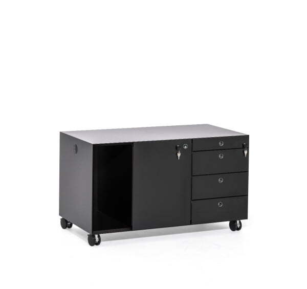 MULTIPLICEO Тумба подкатная (Черный)