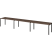 Бенч линейный на 3 рабочих места Арго-М АМБЛ-005-3 5400x730x760 (Ольха/Антрацит)