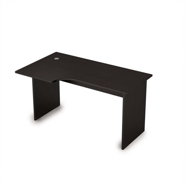 2С.042 Стол криволинейн.лев. 1400x800x750 (Венге)