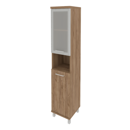 Шкаф First KSU-1.4R Пр 400x430x2060 (Дуб Табак)