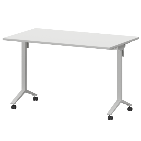 Стол мобильный складной Моби МБ22-120.70 1200x700x750 (Белый/Белый)
