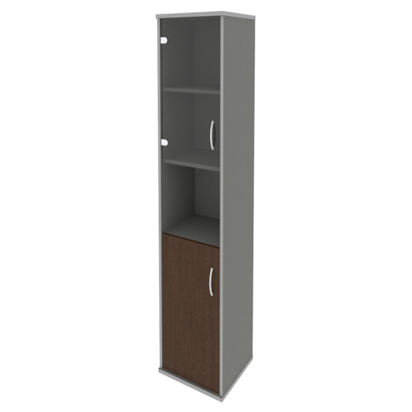 Шкаф Riva А.СУ-1.4 Л 404x365x1980 (Венге-Металлик)