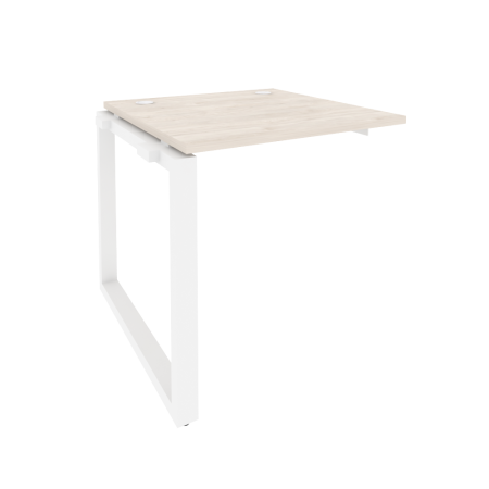 Наборный элемент рабочей станции на О-образном м/к Onix O.MO-1.NRS-0.8 780x800x750 (Денвер Светлый/Белый Металл)