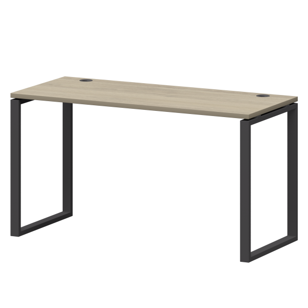 Стол на металлокаркасе Смарт СМС25-О-10К.60.Пр25 1000x600x750 (Кронберг/Антрацит)