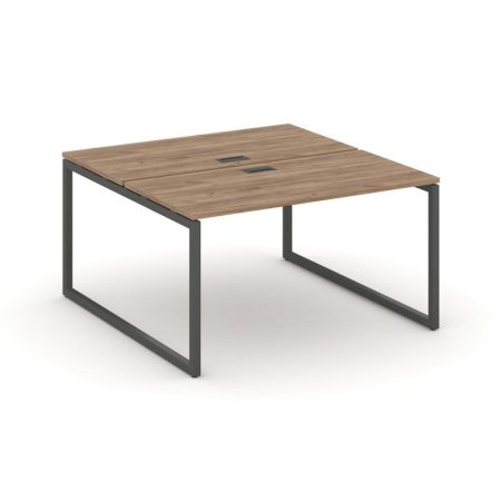 Рабочая станция 2-х сторонняя SN-4O.DRS-021 (980х1632х750) (Дуб Табак/Металл Антрацит)