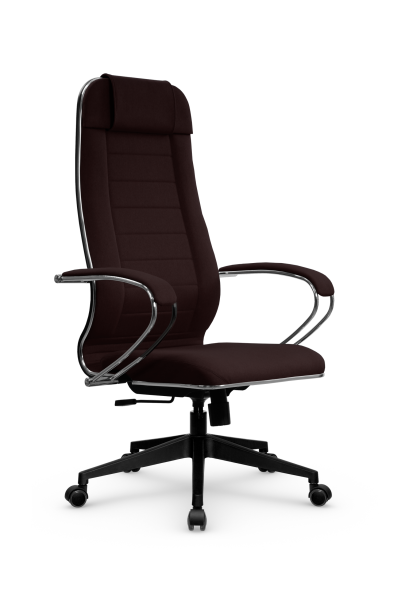 Кресло для руководителя Метта МЕТТА B 1m 32P/подл.127/осн.002 (Темно-коричневый)