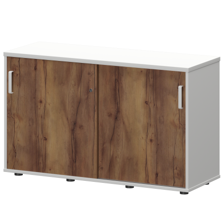 Тумба-купе Смарт СМТ-12К Тип1 1236x444x750 (Белый/Таксония)