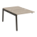 Наборный элемент рабочей станции на деревянных опорах Onix Wood OW.2.NRS-1.8 980x1635x750 (Тиквуд Светлый/Дуб Темный)