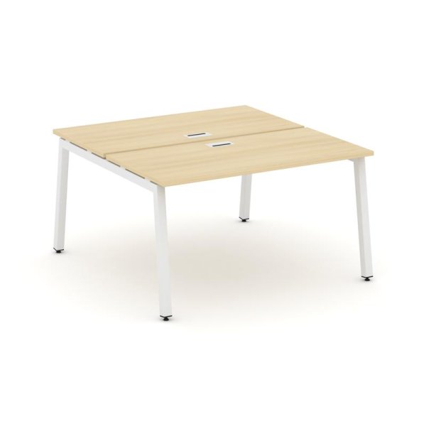 Рабочая станция 2-х сторонняя SN-5A.DRS-011 (980х1432х750) (Акация Лорка/Металл Белый)