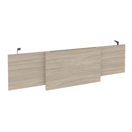 Царга стола руководителя Onix O.M-CSR-5 1540x450x54 (Дуб Аттик/Антрацит)