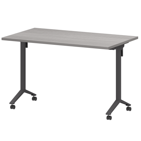 Стол мобильный складной Моби МБ25-120.70 1200x700x750 (Лиственница/Антрацит)