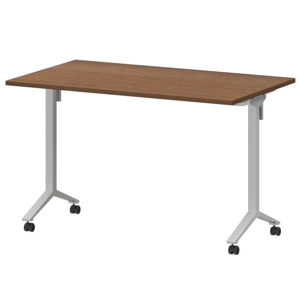 Стол мобильный складной Моби МБ22-120.70 1200x700x750 (Орех/Белый)