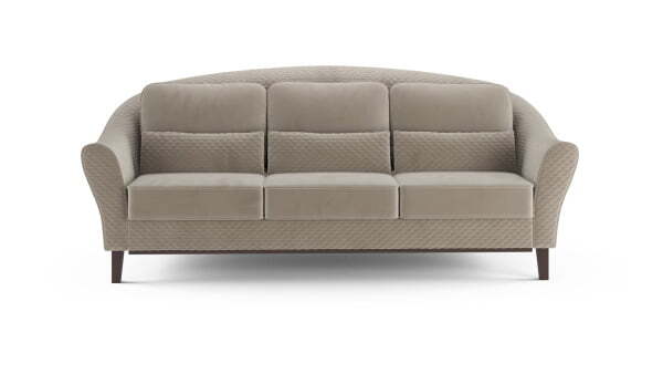 Диван 3-местный раскладной Monreal (2510x1050x1000) Бежевый (Бежевый)