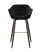 Стул барный Саймон велюр черный (Стул барный Саймон черный)