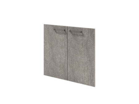 Двери низкие Solution D-010 395x18x717 (Бетон/Кашемир)