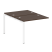 Проходной наборный элемент рабочей станции Metal System Style БП.ПРС-СП-2.1 1000x1475x750 (Дуб Наварра/Серый металл)
