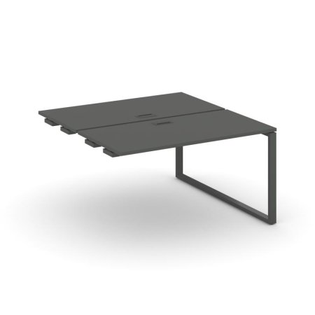Стол-приставка к опорным элементам SN-6O.DPRS-003 (1380х1232х750) (Антрацит/Металл Антрацит)